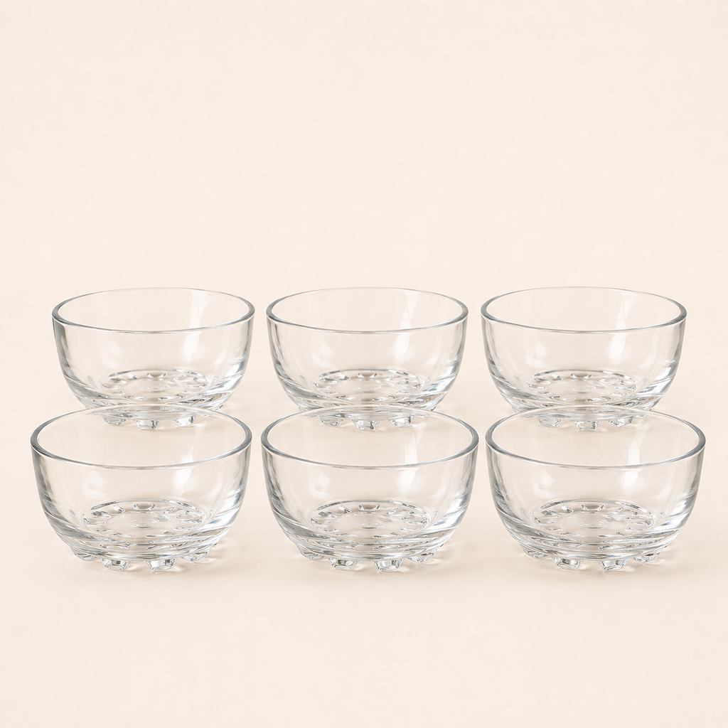 Compoteras de vidrio – Set x 6