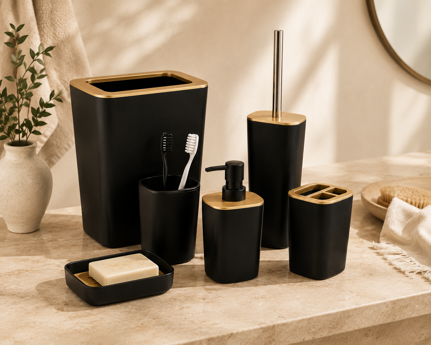 Set Baño 6 Piezas