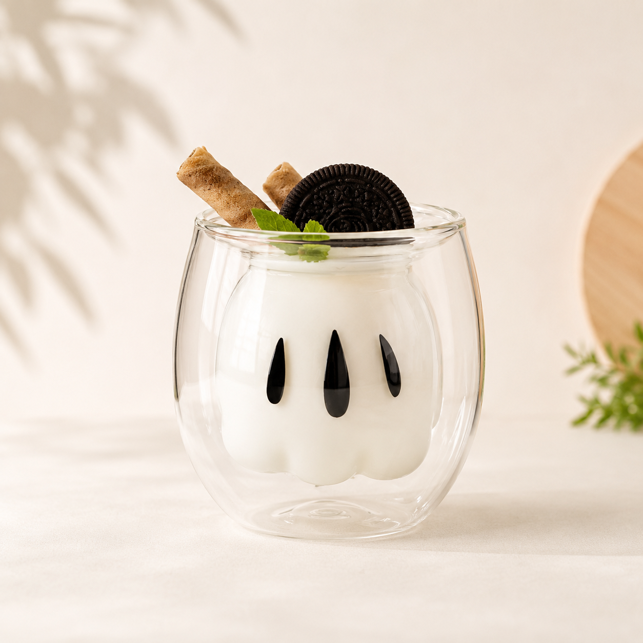 Set x2 Vasos de Vidrio Doble Pared Mickey – 125 ml
