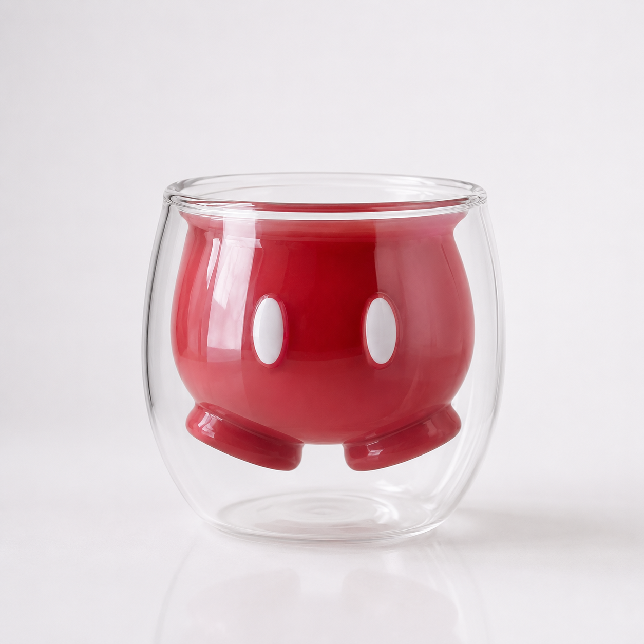 Set x2 Vasos de Vidrio Doble Pared Mickey – 125 ml